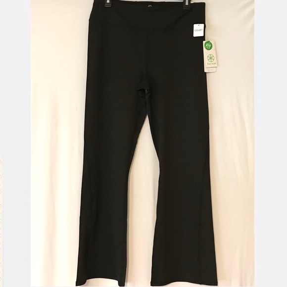 NWT Women’s Gaiam Black Yoga Pants / Large - Picture 3 of 9